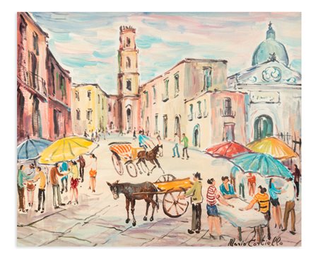 MARIO CORTIELLO (1907-1982) - Paese Vesuviano