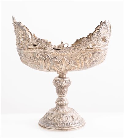 Navetta porta incenso in argento, fine del XVII secolo/inizio del XVIII secolo