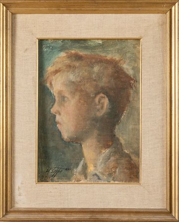 Ritratto di fanciullo, inizio del XX secolo