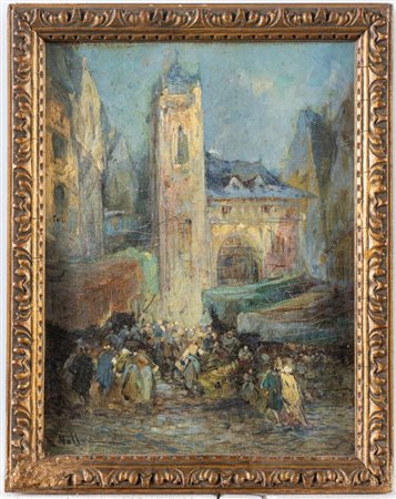 Scena di mercato, XX secolo