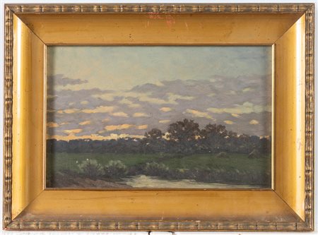 Coppia di paesaggi, inizio del XX secolo