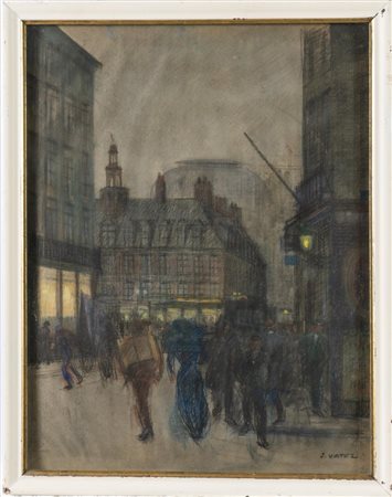 Parigi di notte, inizio del XX secolo