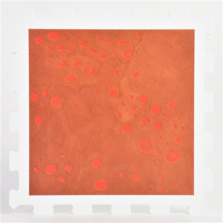 Luigi Mainolfi TERRA DEL SOLE stampa UV su FX high quality bianco, cm...