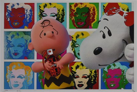 DEATH NYC SENZA TITOLO, 2022 serigrafia, cm 32x45; es. 31/100 firma, data e...