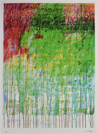 Richard Sainte Amans FRA LETTERE E COLORI, 2022 stampa tipografica su carta...