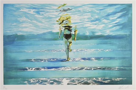 Maude Ovize EVASION, 2021 stampa tipografica su Fabriano-Ref Rusticus Neve...