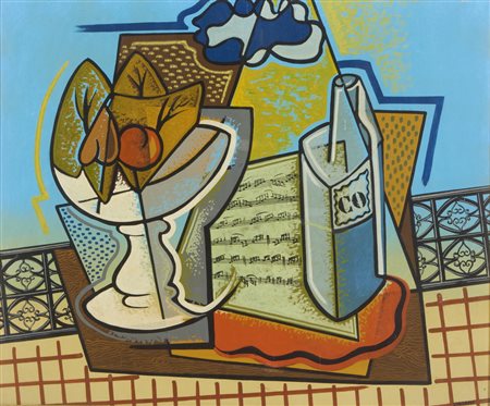 ORIANI PIPPO (1909 - 1972) - NATURA MORTA, 1960-65.