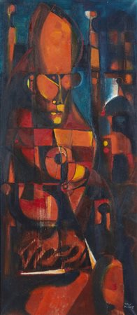 MONTALI DEDALO (1909 - 2001) - LA CHIESA, 1973.