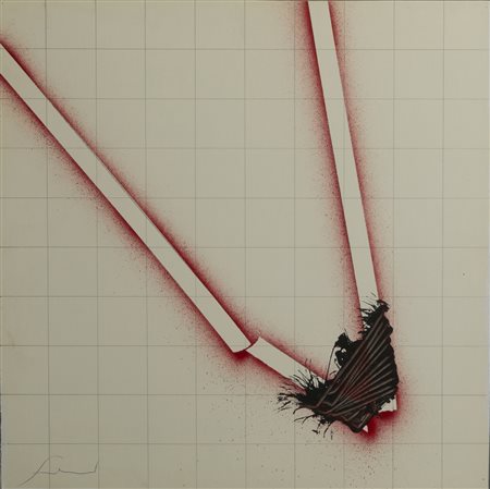 SCANAVINO EMILIO (1922 - 1986) - INCIDENTE, 1972.