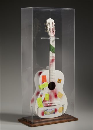 CHIARI GIUSEPPE (1926 - 2007) - CHITARRA FLUXUS.