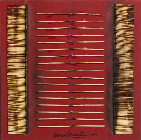 AUBERTIN BERNARD (1934 - 2015) - DESSIN DE FEU, 2009.