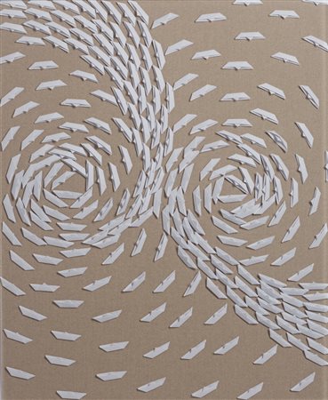 GUSMAROLI RICCARDO (n. 1963) - VORTICE BIANCO, 2023.