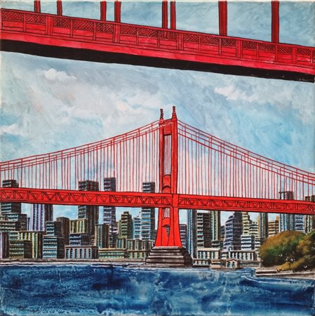 CAPUTO TONINO Lecce 1933 - 2021 "Two Bridges"