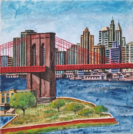 CAPUTO TONINO Lecce 1933 - 2021 "Hudson Island"