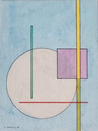 VERONESI LUIGI Milano 1908 - 1998 "Senza titolo"