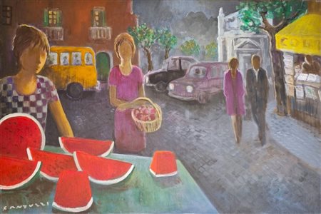 FANTUZZI ELIANO Modena 1909 - Verona 1987 "Senza titolo"