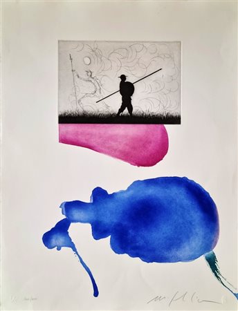 PALADINO MIMMO Paduli 1948 "Sui sentieri di Don Chisciotte"