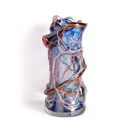 Vaso in vetro di Murano   