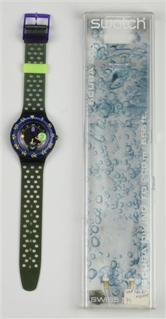 SWATCH SCUBA 200, 1992 mod. CAPTAIN NEMO, cod. SDB101 anno 1992 Completo di...