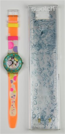SWATCH SCUBA 200, 1992 mod. SEA GRAPES, cod. SDK105 anno 1992 Completo di...