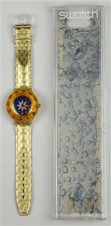 SWATCH SCUBA, 1993 mod. GOLDEN ISLAND, cod. SDK112 anno 1993 Completo di...