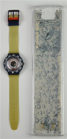 SWATCH SCUBA, 1993 mod. SILVER TRACE, cod. SDN107 anno 1993 Completo di...