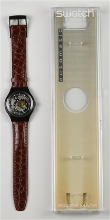 SWATCH AUTOMATICO, 1993 mod. BLACK CIRCLES, cod. SAB102 anno 1993 Completo di...