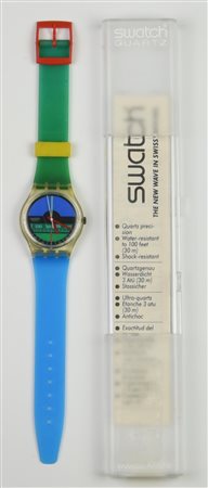 SWATCH AQUA LOVE, 1986 mod. NAUTILUS, cod. GK102 anno 1986 Completo di...