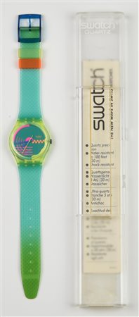 SWATCH SPRINT, 1990 mod. HONOR RIDE, cod. GJ104 anno 1990 Completo di scatola...