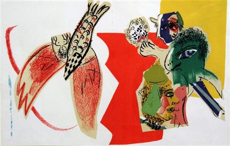 CHAGALL MARC Vitebsk (URSS) 1887 - 1985 Saint-Paul de Vence (F) "Senza...