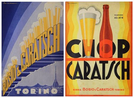 DIULGHEROFF NICOLAJ Kustendil (BG) 1901 - 1982 Torino "Chop Caratsch - Birra...