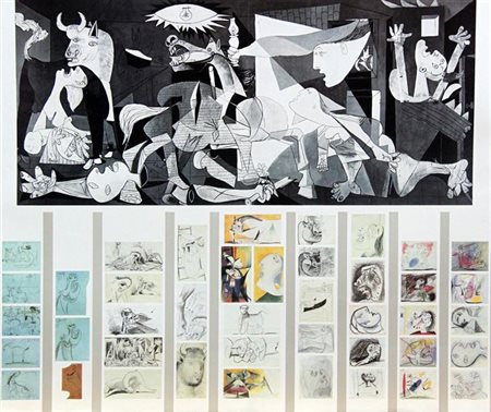 PICASSO PABLO E 1881 - 1973 F Cartella di 42 riproduzioni in facsimile dei...