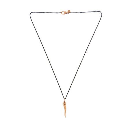 POMELLATO Catena in oro brunito, firmata "Pomellato", con ciondolo a forma di...