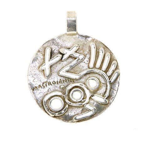 UMBERTO MASTROIANNI Fontana Liri (FR) 1910 - 1998 Marino (Roma) Ciondolo in...