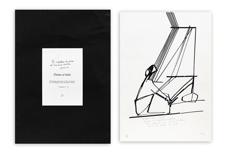 MARIA LAI (1919-2013) - Donna al telaio, 2008