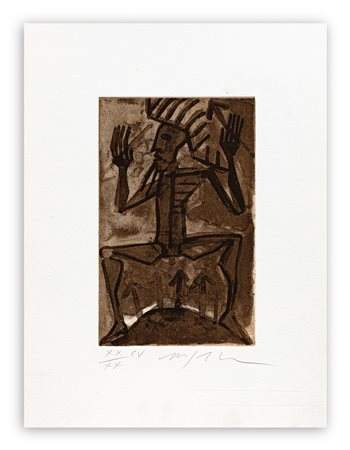 MIMMO PALADINO (1948) - Senza Titolo, 2001