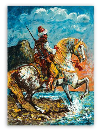 GIOVAN FRANCESCO GONZAGA (1921-2007) - Cavaliere