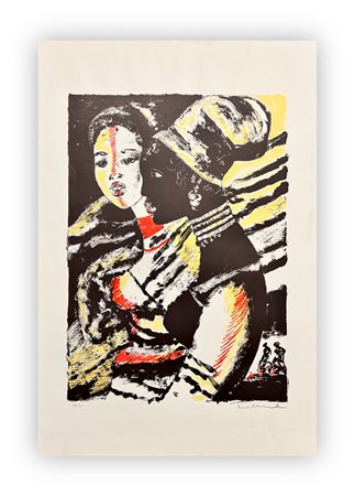 SALVATORE FIUME (1915-1997) - Senza Titolo