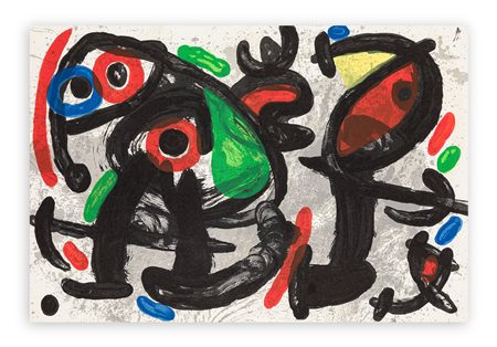 JOAN MIRÓ (1893-1983) - Senza Titolo, 1970