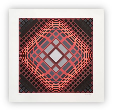 VICTOR VASARELY - Senza Titolo