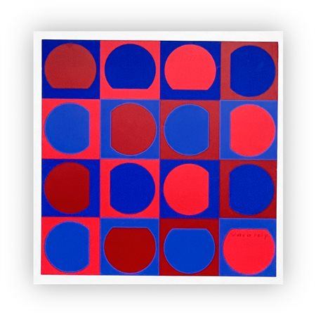 VICTOR VASARELY - Senza Titolo
