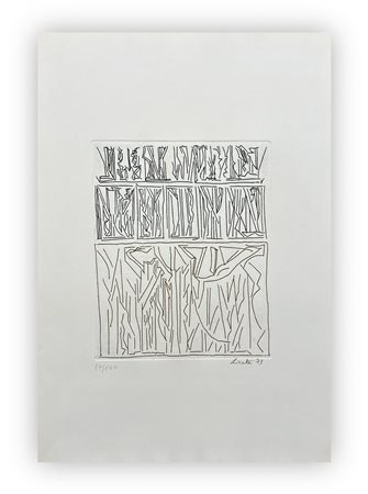 RICCARDO LICATA (1929-2014) - Senza Titolo, 1973