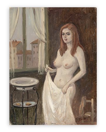 GIACINTO GALBIATI (1908-1992) - La Rossa