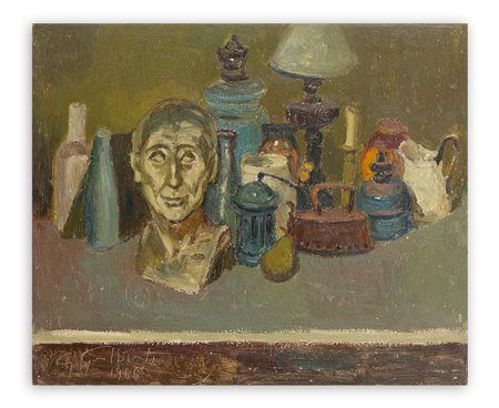 GIACINTO GALBIATI (1908-1992) - Senza Titolo, 1966