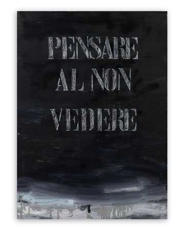 FRANCESCO CORREGGIA (1950) - Pensare a non vedere