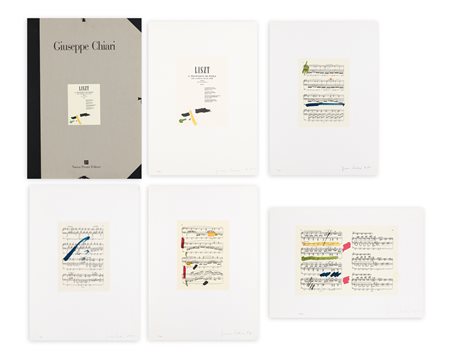 GIUSEPPE CHIARI (1926-2007) - OMAGGIO A LISZT, 1987