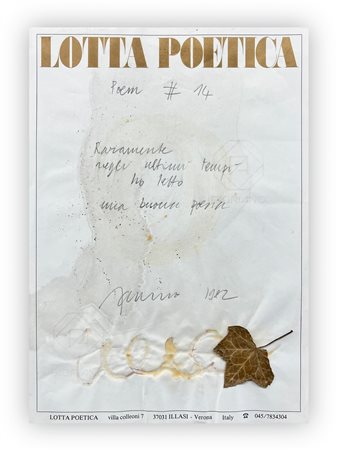 SARENCO (1945-2017) - Senza Titolo, 1983