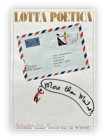 ALAIN ARIAS-MISSON (1938) - Senza Titolo, 1990