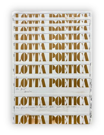 FRANCO VERDI (1934-2009) - Senza Titolo