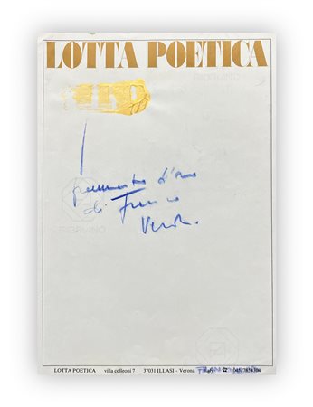 FRANCO VERDI (1934-2009) - Senza Titolo